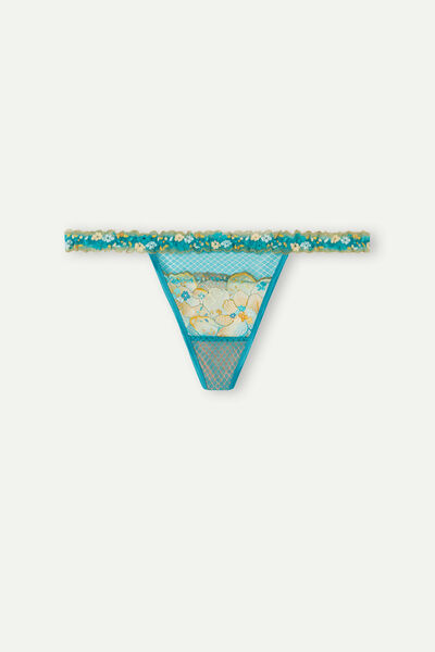 String-Tanga mit seitlichen Bändern Summer Vibes