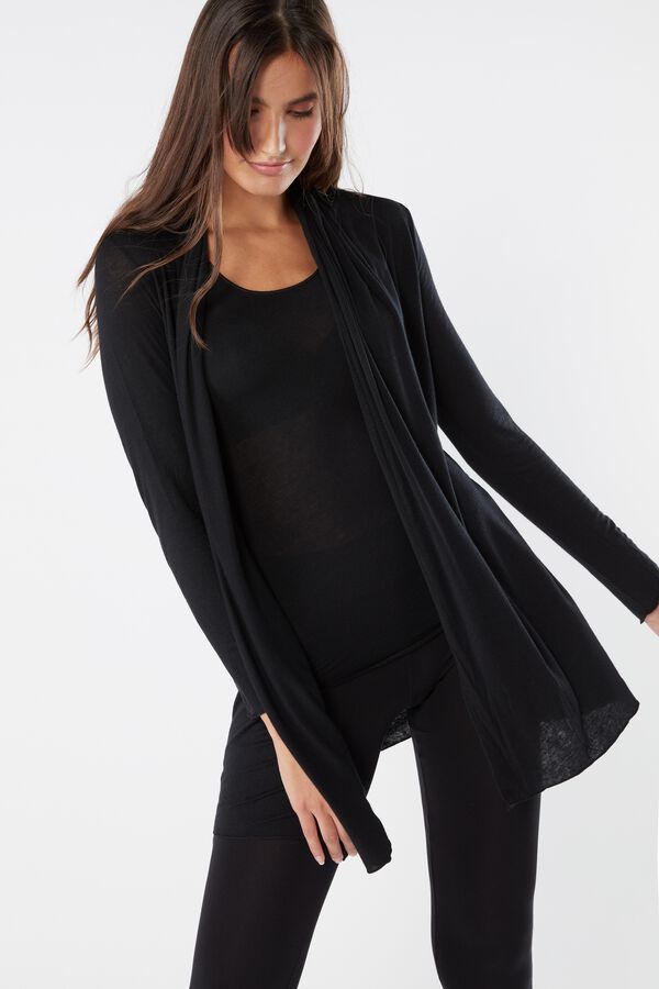 Guilty nut Alleviate Long Cardigan in Cashmere Ultralight | Intimissimi