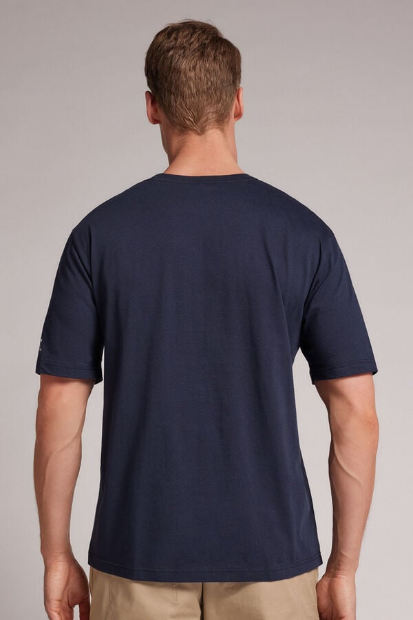 The Simpsons Cotton T-Shirt with Homer Patch