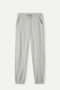 Warm Cuddles Full-Length Trousers with Cuffed Ankles