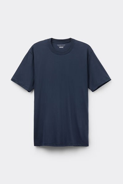 T-shirt z Merceryzowanej Bawełny Superlight Premium