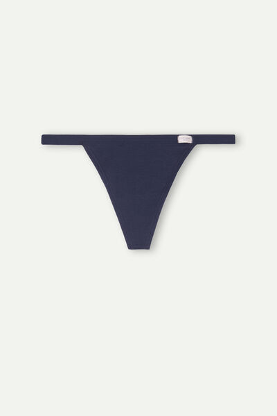 Cotton Thong with Side Straps