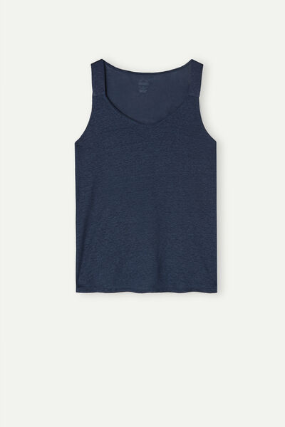 Tanktop aus Leinen