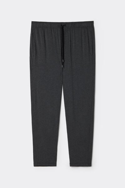 Lange Hose aus Seide und Modal