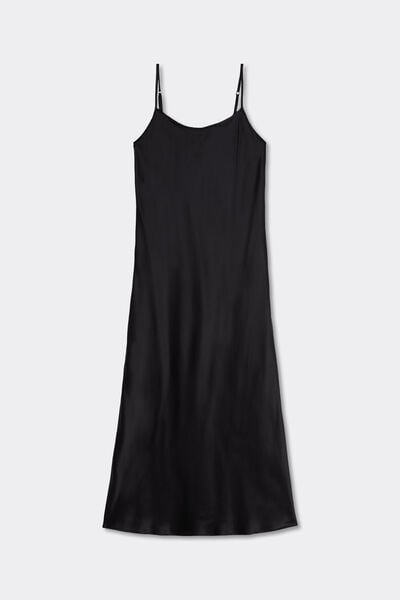 Midi-Length Slip in Silk