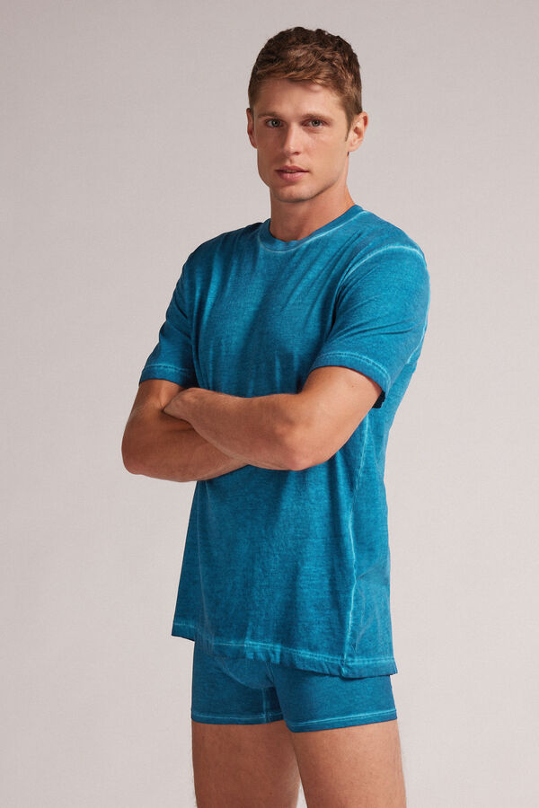 Playera Washed Collection de Algodón