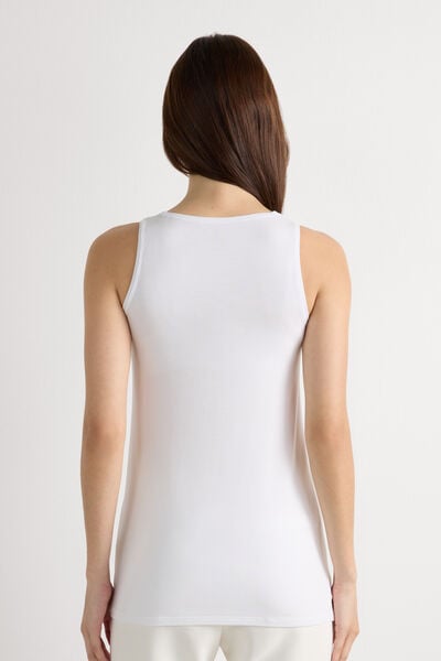 Long Micromodal Vest Top