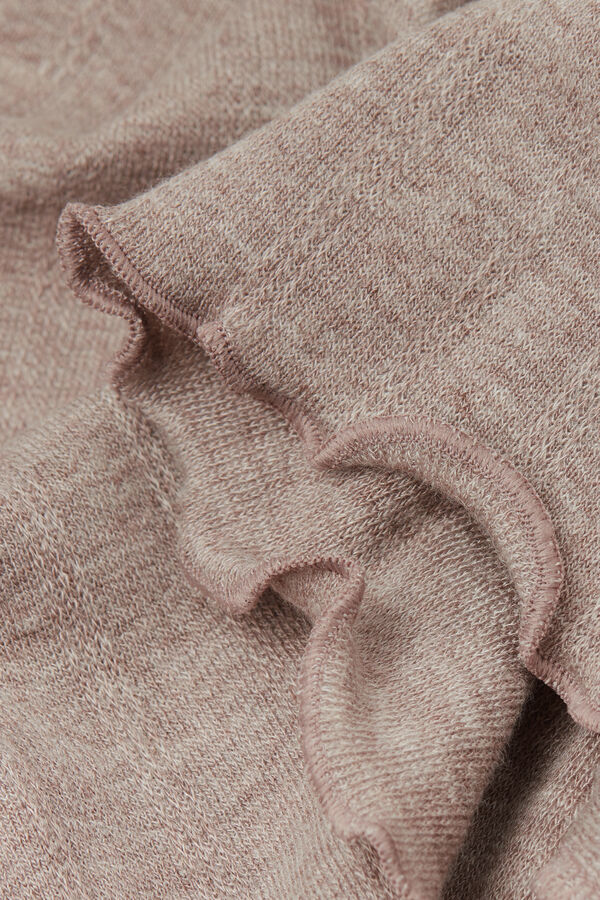 Luxyury Softness Kaşmir Karışımlı Modal Uzun Palazzo Pantolon