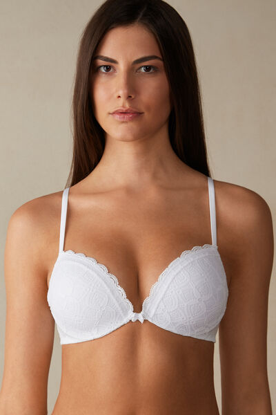 Reggiseno Push-up Silvia in Pizzo