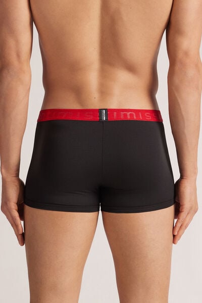 Boxer Shorts in Microfibre with Logo