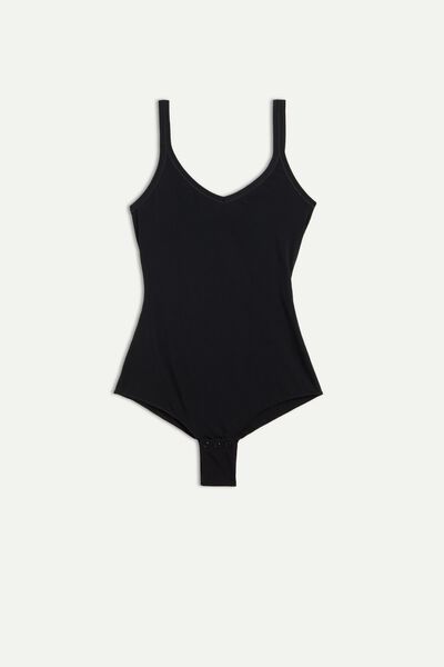 Ultralight Cotton Vest Bodysuit