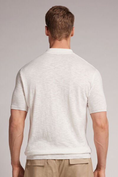 Short-Sleeved Jersey Polo Shirt