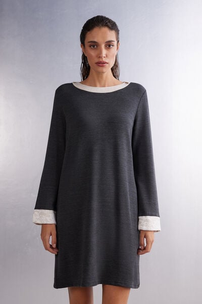 Baby It’s Cold Outside Modal and Wool Nightshirt