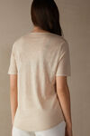 T-shirt manches courtes en lin
