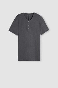 スーペリアコットン ヘンリーネック Tシャツ