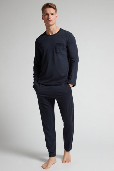 Long Basic Supima® Cotton Pyjamas