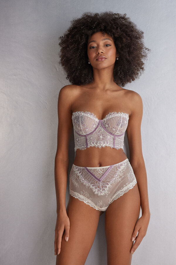 Bandeau-Bustier mit Balconette-BH Secret Garden