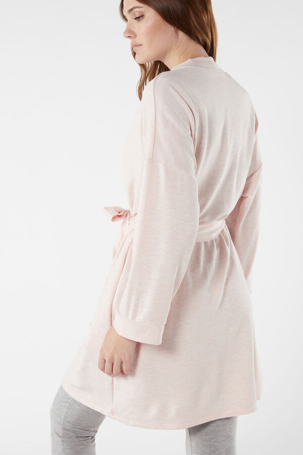 Modal and Cashmere Fleece Dressing Gown