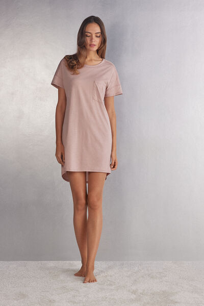 Camicia da Notte in Cotone Ultrafresh