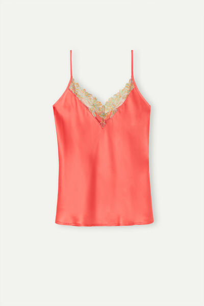 Candy Colors Silk Top