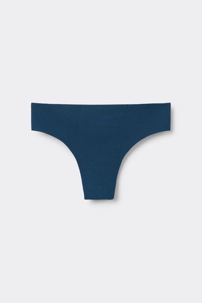 Tanga femme en coton sans coutures