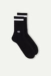 Men’s short Batman socks in terry cotton