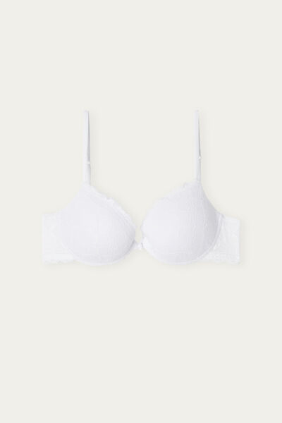 Soutien-gorge push-up effet naturel en dentelle BELLISSIMA