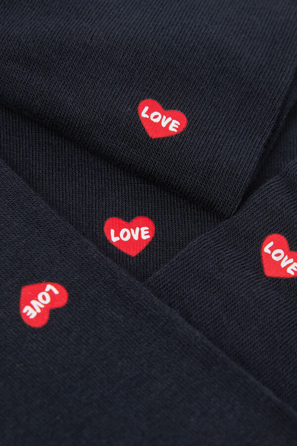 Calcetines Largos de Algod&oacute;n