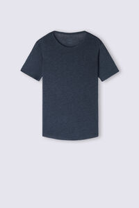 Short-Sleeved Linen Shirt