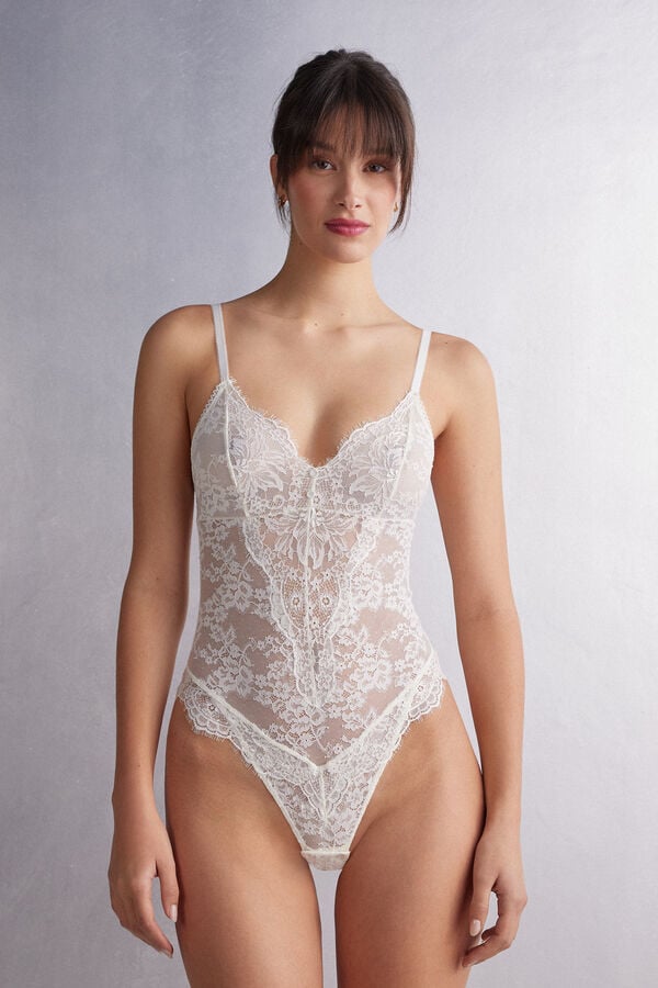 The Most Romantic Season Lace Bodysuit