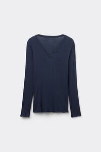 Ultralight Modal with Cashmere V-Neck Top
