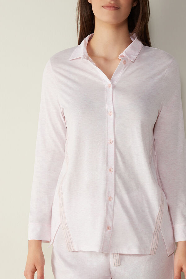 Maglia a Mezza Manica in Cotone Supima
