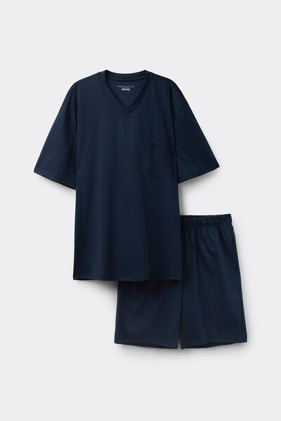Premium Merserize Pamuklu Kısa Pijama