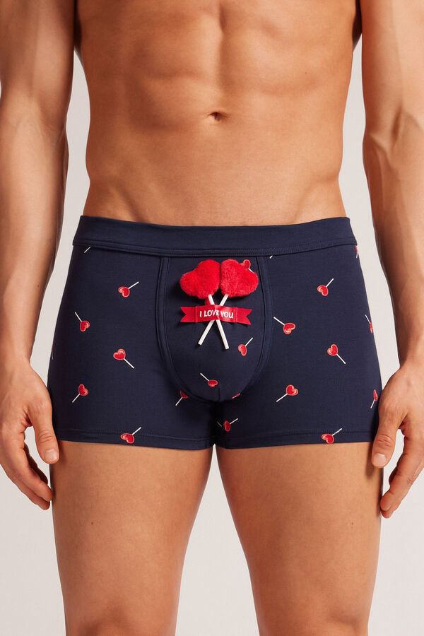 Boxer Cotone Superior Peluche Lollipop Cuori