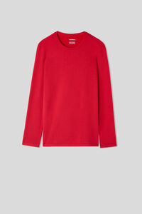 Long-Sleeve Modal-Cashmere Top