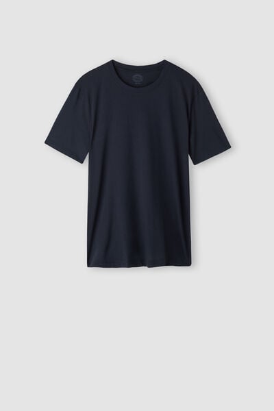 T-Shirt Regular Fit aus extrafeiner Superior-Baumwolle