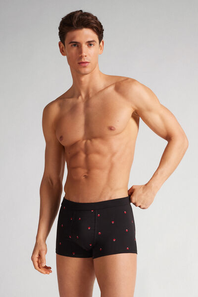 Boxer van Superior Katoen met Print van Lieveheersbeestjes