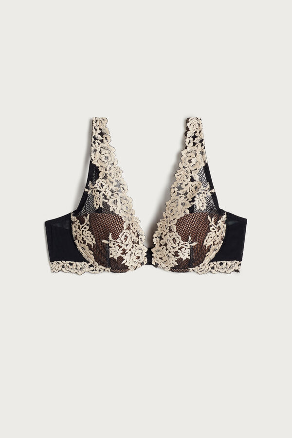 Pretty Flowers Elena Balconette Bra