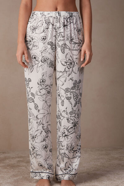 Pantalone Lungo in Raso Pure Joy