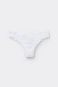 Cotton and Lace Brazilian