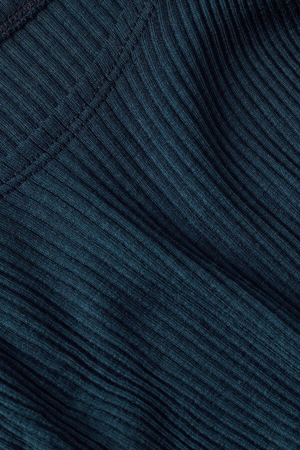 Wool and Silk Long-Sleeved Crew-Neck Max Top