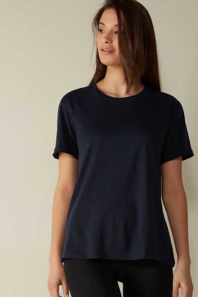 Short-Sleeved Supima® Cotton Top