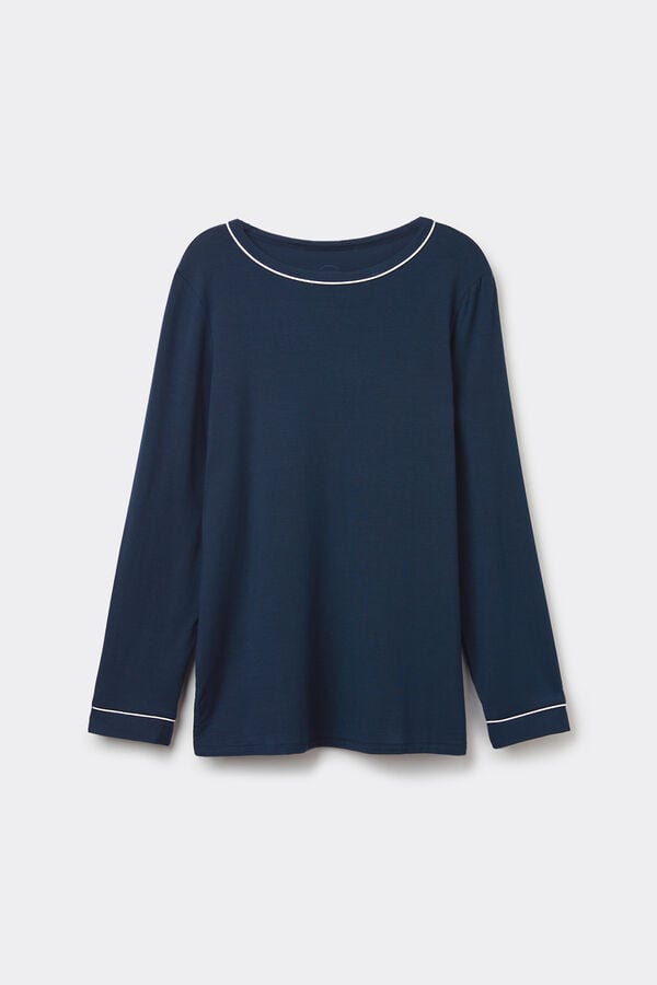 Langarmshirt aus Modal