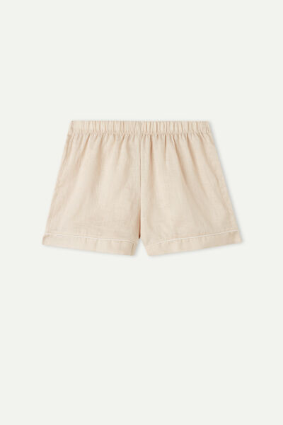 Yacht Night Linen Shorts