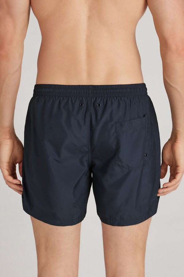 Boxer de bain couleur unie