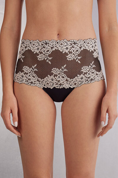 Panty im Brasil-Stil Pretty Flowers