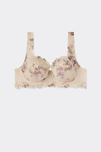 Soutien-gorge balconnet Sofia imprim&eacute; PRETTY FLOWERS