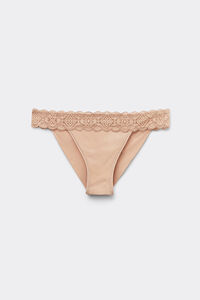 Lace and Microfibre Carioca Brazilian Briefs