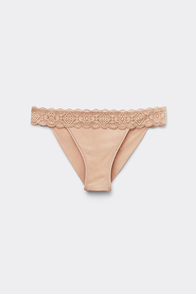 Lace and Microfibre Carioca Brazilian Briefs