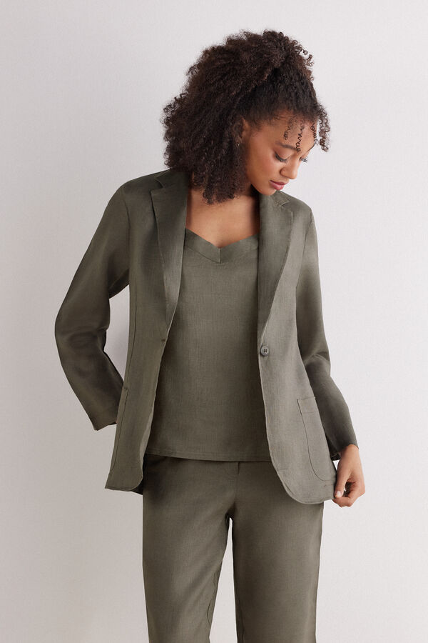 The Pure Linen Jacket